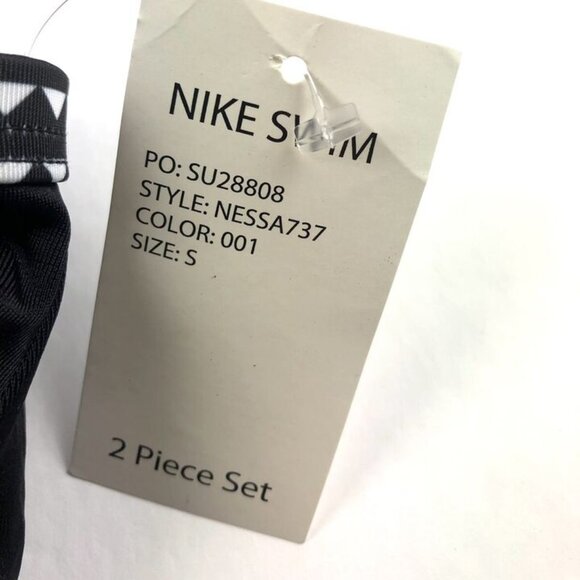 Nike Girls Crop Top Rash Guard Shirt And Bikini Bottom Set Multicolor Size Small - Picture 5 of 5